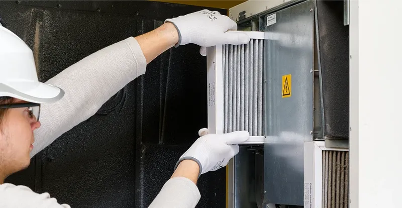 Regular HVAC Filter Replacement