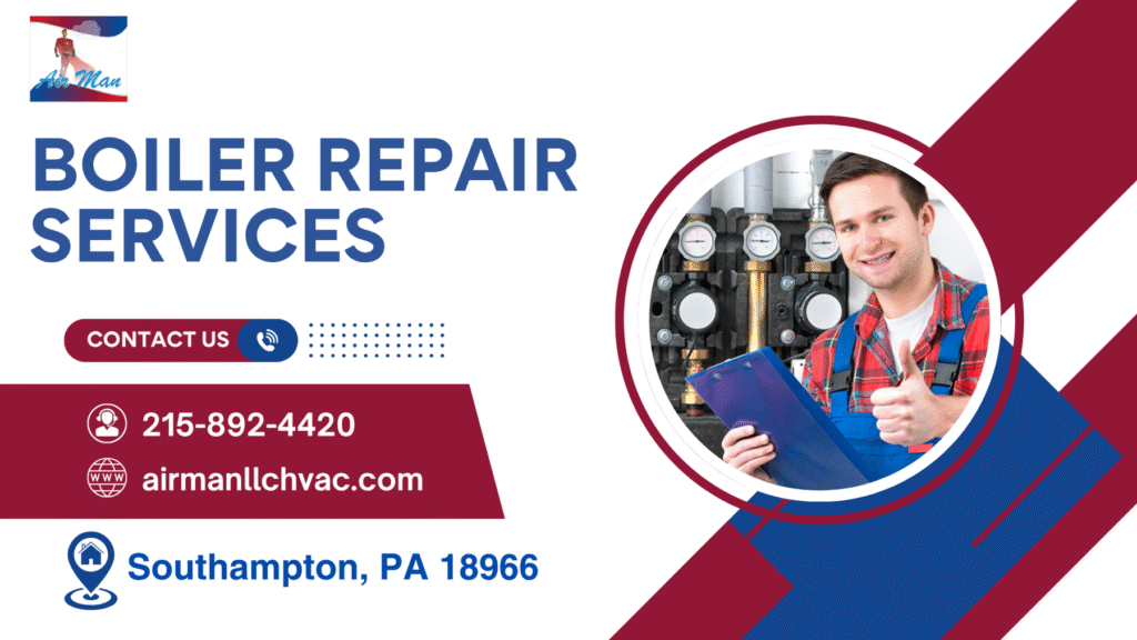 Boiler Repair Services - AirMan LLC